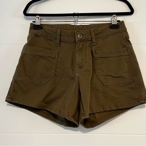 Kuhl Olive Green Utility Shorts